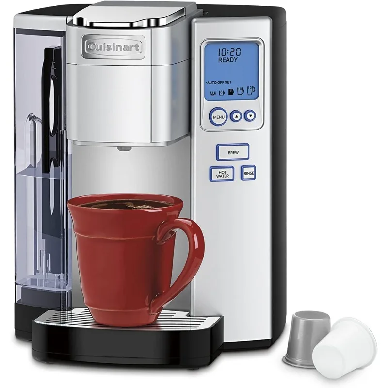 Cuisinart Coffee Maker, Single Serve 72-Ounce Reservoir Coffee Machine, Programmable Brewing & Hot Water Dispenser