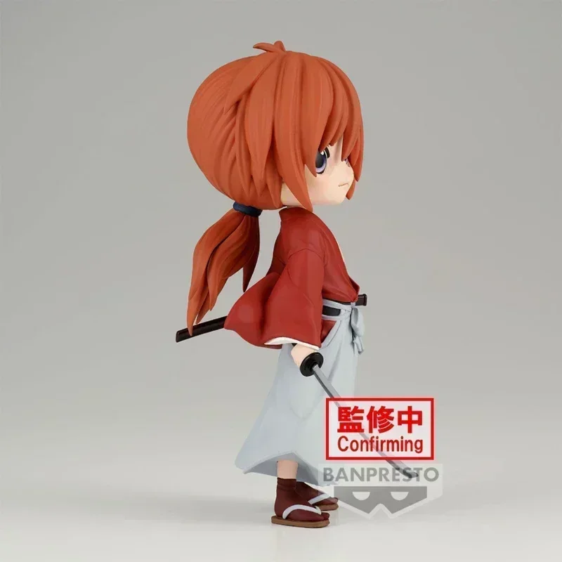 In Stock Banpresto Bandai Q Posket Himura Kenshin (Rurouni Kenshin) Nice Collectible Anime Figure Exquisite Model Ornament Toys