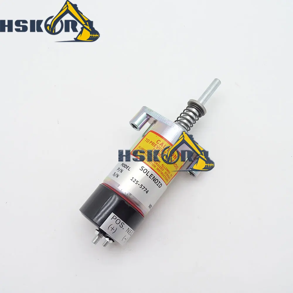 125-5774 1255774 Solenoid Valve  for Caterpillar CAT Engine 3304 3306 3406C 3304B HSKOR high quality