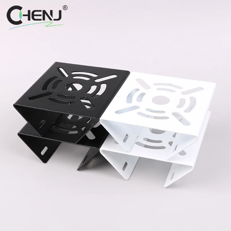 Light Pole Mount Holder Small Universal Joint Pole Column Holding Monitoring Bracket Camcorder Back Stand Iron Hoop Plate