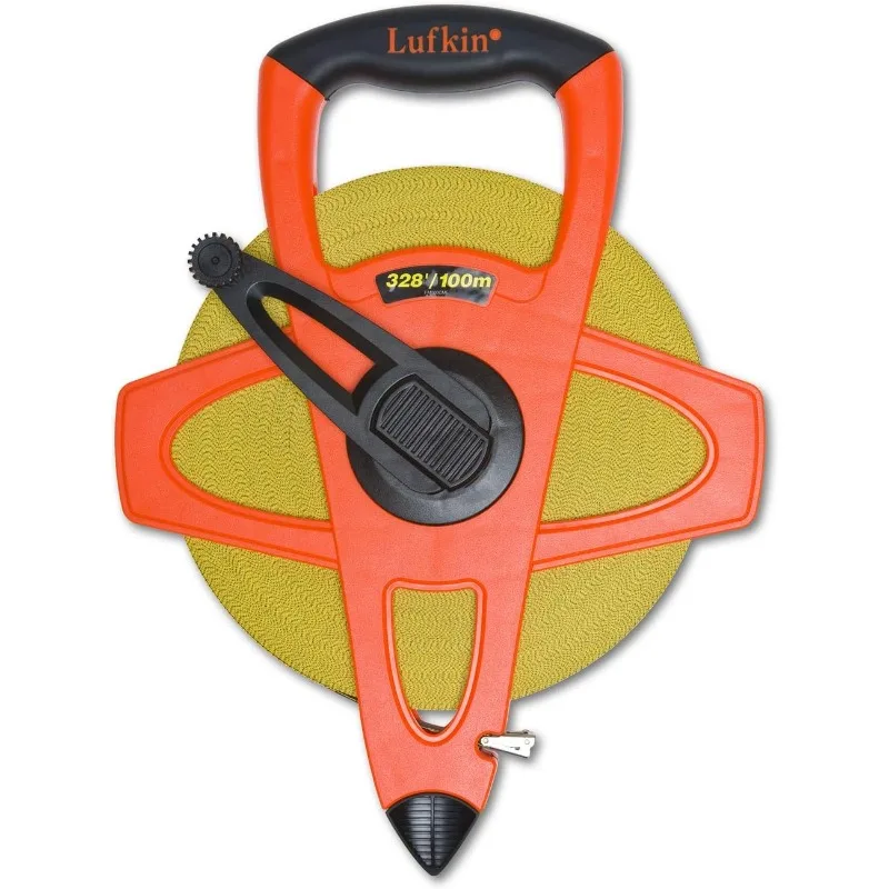 

Crescent 1/2" x 100m/328' Hi|Viz® Orange Fiberglass Dual Sided Tape Measure SAE & Metric FM100CME