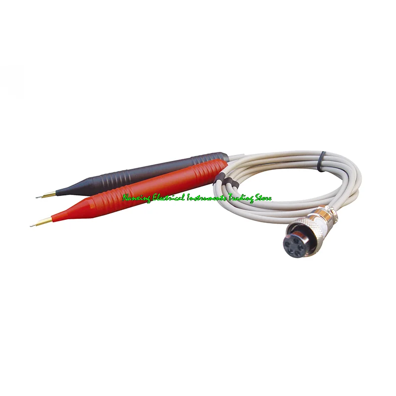 TONGHUI TH26018A/TH26018B/TH26019 نوع المسبار/اختبار الرصاص 5pin كابل اختبار مناسب لاختبار المقاومة المنخفضة TH2512 +/TH2522