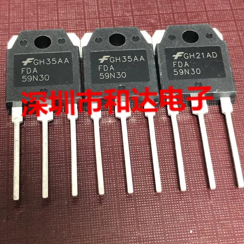 (5piece) FDA59N30 59N30 TO-3P 300V 59A / 2SJ4310-0 J4310-0 / IXTQ22N50P  500V 22A / 2SA1940 A1940 TO-3P