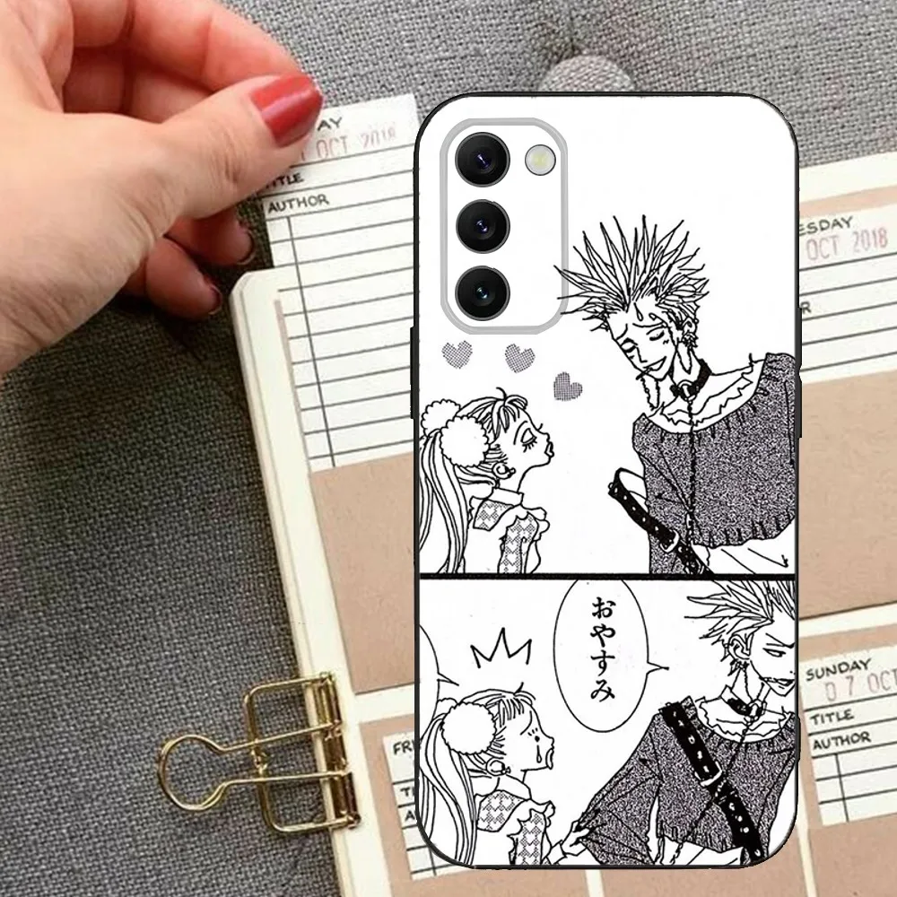 Anime P-Paradise Kiss Miwako Phone Case For Samsung Galaxy A13,A21s,A22,A31,A32,A52,A53,A71,A80,A91 Soft Black Cover