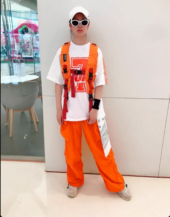 

Childrens Stage Wear Boys Drum Set Costumes Hiphop Girls Dance Performance Outfits