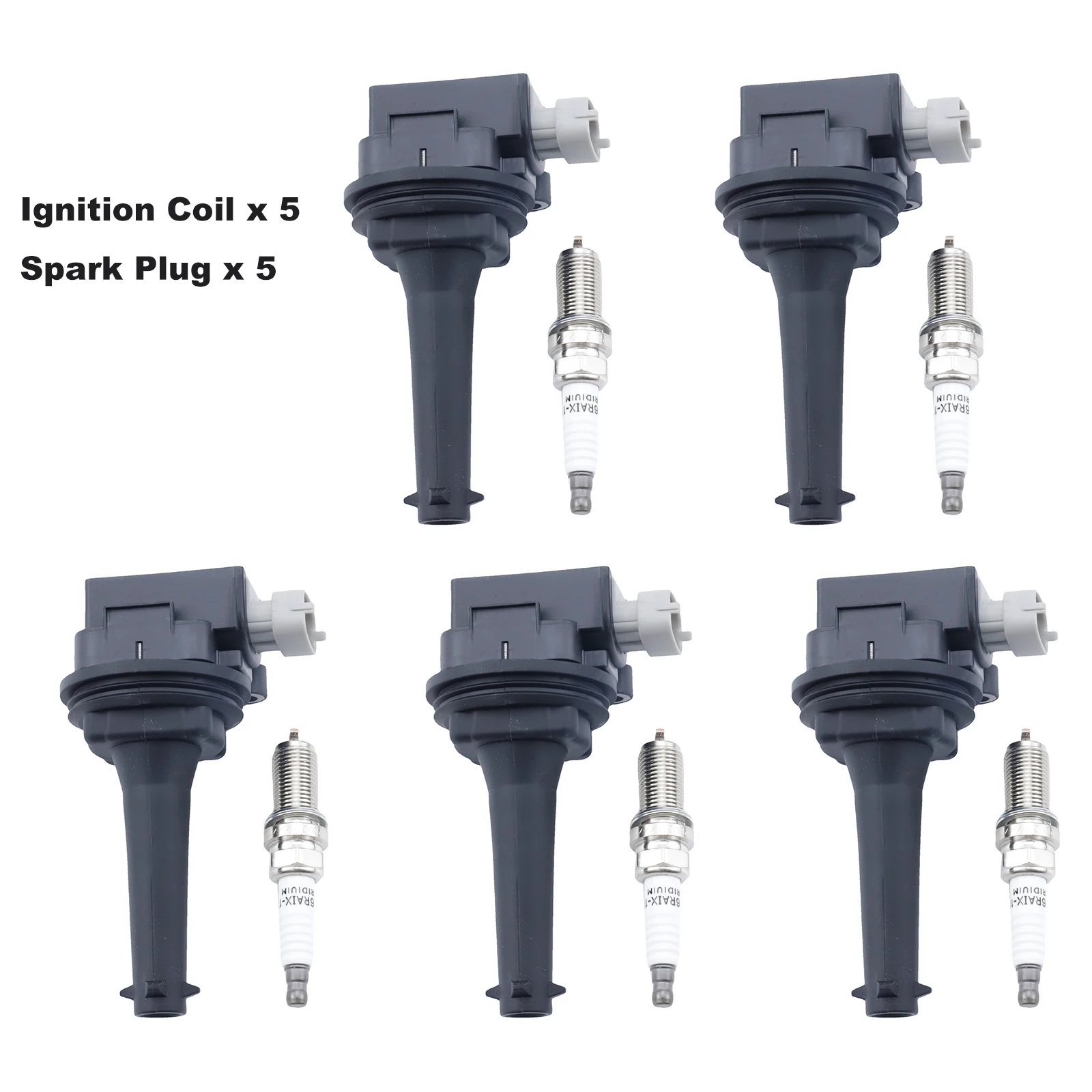 

Ignition Coil Spark Plug Kit For VOLVO S40 S60 S80 V40 V50 V60 V70 C30 C70 XC60 XC70 FORD FOCUS MONDEO S-MAX 30713417 1371601