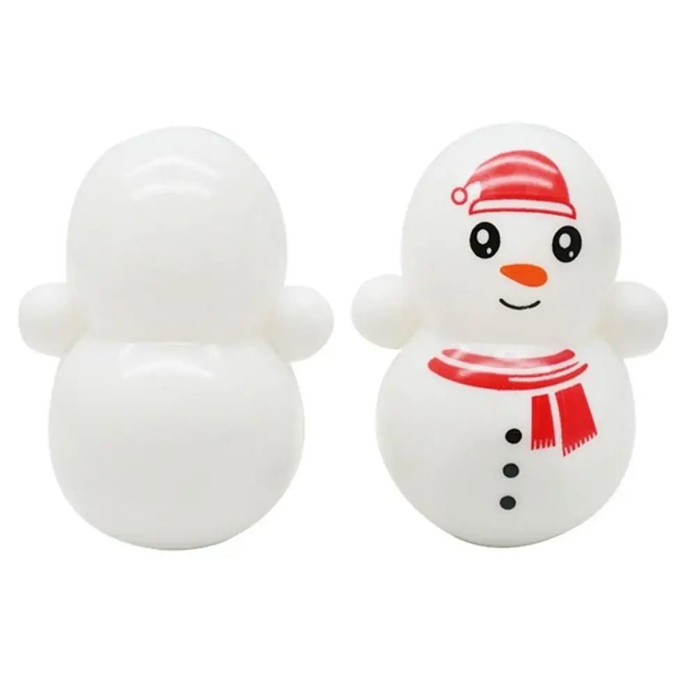 Desktop Decompression Mini Tumbler, Enfeites de Natal Boneco de neve Penguin Tumbler, Gags Desktop Toy, Brinquedos educativos