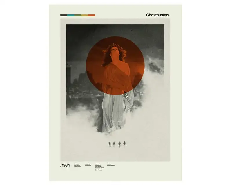 Vintage filmposter TV-film Het kantoor Terug naar de toekomst Esthetiek Wall Art Retro canvas schilderij voor woonkamerdecoratie