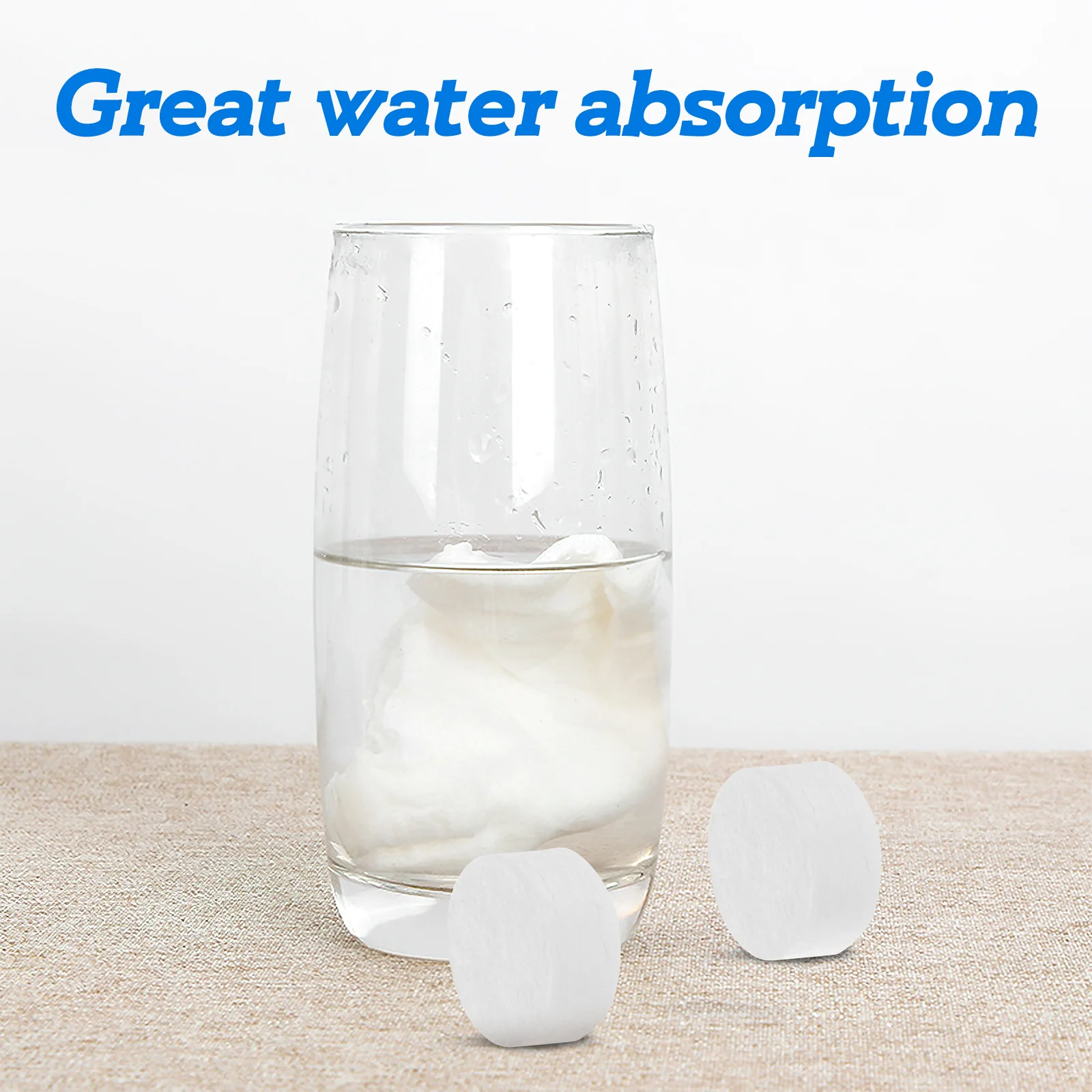 100 قطعة منشفة ضغط يمكن التخلص منها منشفة وجه سريعة الذوبان للسفر والتخييم والتنزه مناشف مدمجة خفيفة الوزن للشخصية