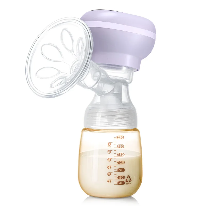 Schmetterling baby elektrische brust pumpe milch pumpe automatische tragbare stille integrierte automatische mütterlichen postpartale