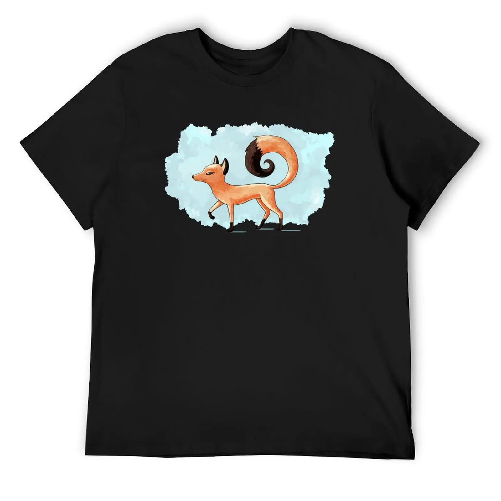 

Proud Fox T-Shirt boys animal print man clothes anime stuff T-shirts man mens graphic t-shirts big and tall