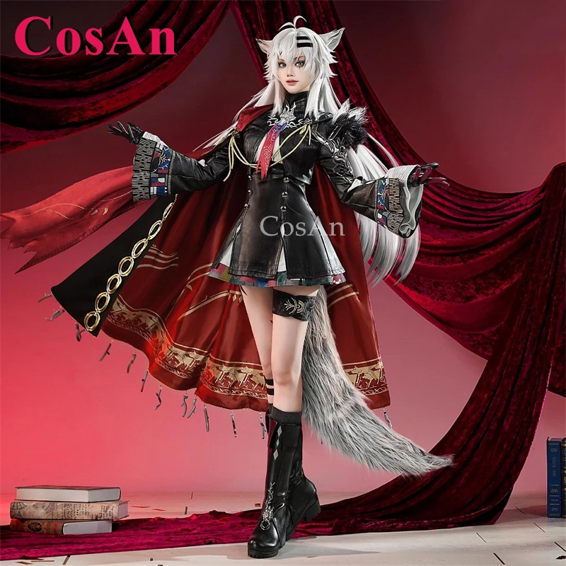 

CosAn Game Arknights Lappland The Decadenza Cosplay Costumes Gorgeous Sweet Combat Uniforms Halloween Party Role Play Clothing
