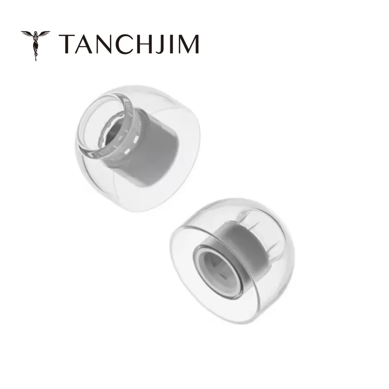 TANCHJIM T-APB T500 A/B Earphone Tips Treble/ Bass Enhancing Air Pressure Balance Silicone Eartips 1Size 2 Pairs HiFi earplug