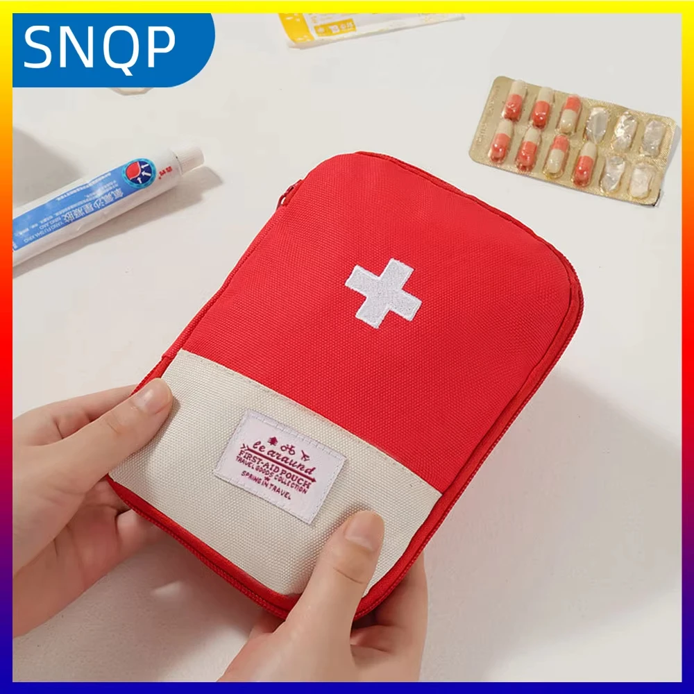 13*18cm 1pcs Portable Medicine Epidemic Prevention Kit Outdoor Travel Medicine Storage Box Portable Health Kit Medical Emergency