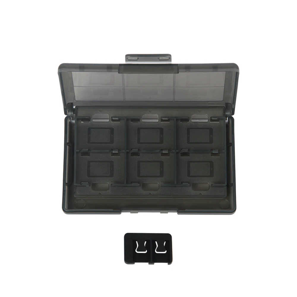 12 + 2 في 1 بطاقات الألعاب حافظة الذاكرة SD بطاقة صندوق تخزين محمول الغطاء الواقي هارد شل لنينتندو سويتش OLED لايت