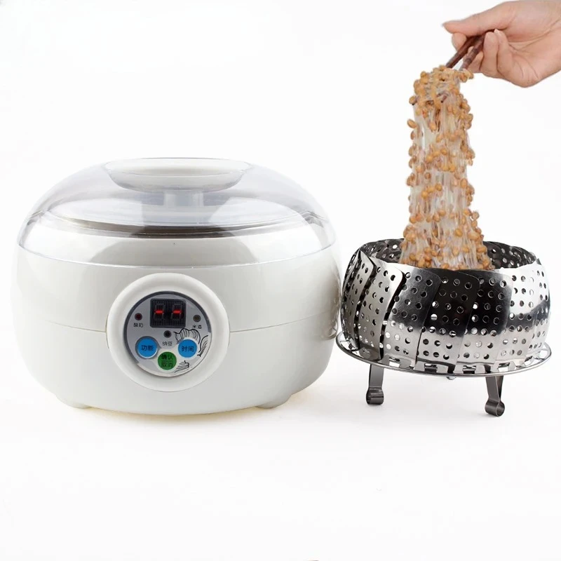 

Automatic Electric Natto Maker Rice Wine Fermenting Machine Yogurt Leben Sour Cream Fermenter Yoghurt Stainless Steel Liner Cup