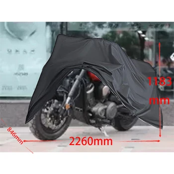 Benda Motor Chinchilla 450 motorcycle cover full car sun protection dust no ear thickened Oxford cloth rain cover motorcycle cover