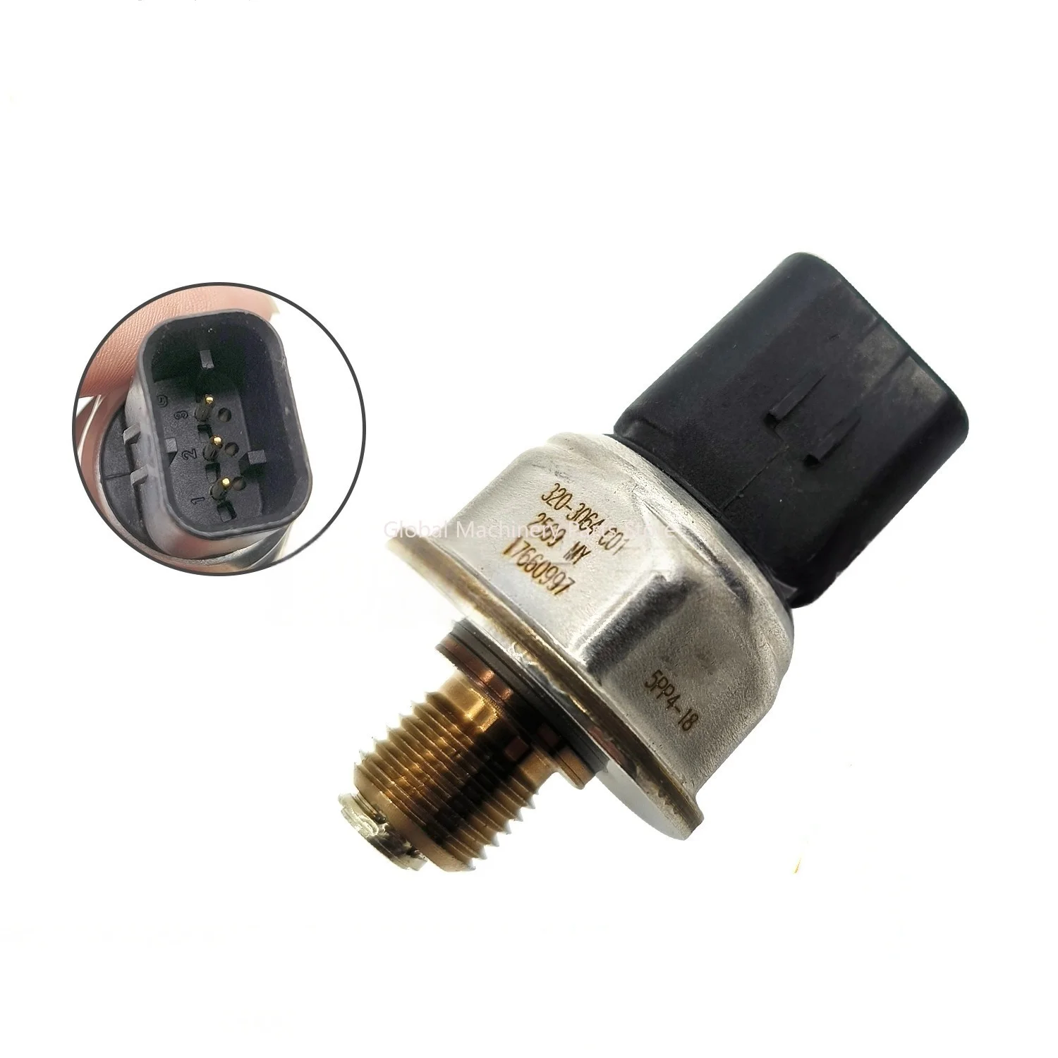 

320-3064 high-pressure common rail fuel pressure sensor is suitable for 320B/323D excavators
