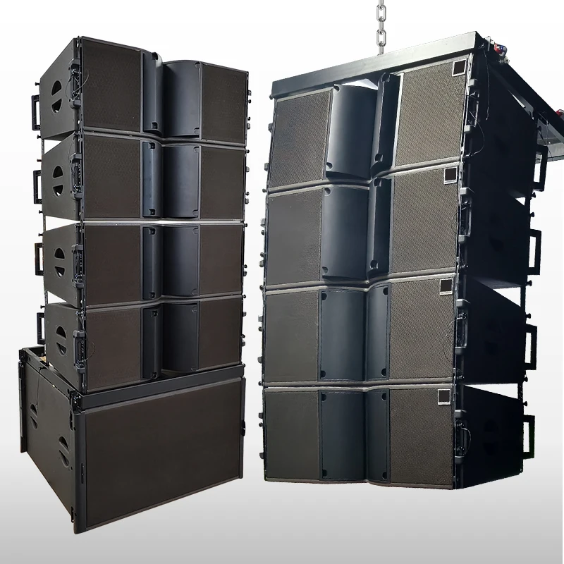 Altavoz Dual de 12 pulgadas Fly Bar Line Array Dj sistema de sonido Audio pasivo alimentado colgante escenario profesional Line Array altavoces