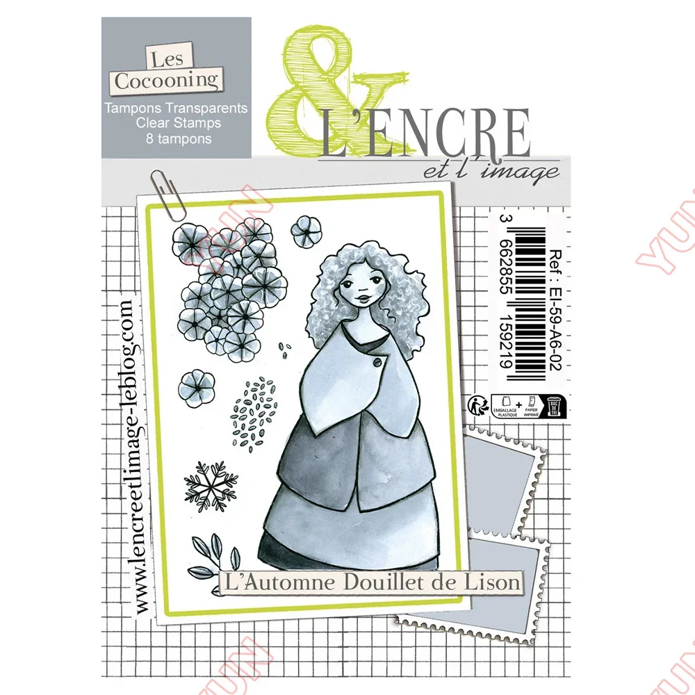 عيد الميلاد Stamps بتلات Stencil Les مريحة الخريف The Enchanted Forest Stamps يموت DIY بها بنفسك سكرابوكينغ بطاقات المعايدة اليدوية 2025 جديد #6