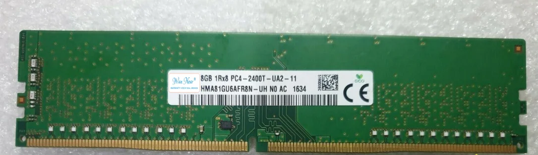 

Для 8G 1RX8 PC4-2400T DDR4 desktop HMA81GU6AFR8N-UH