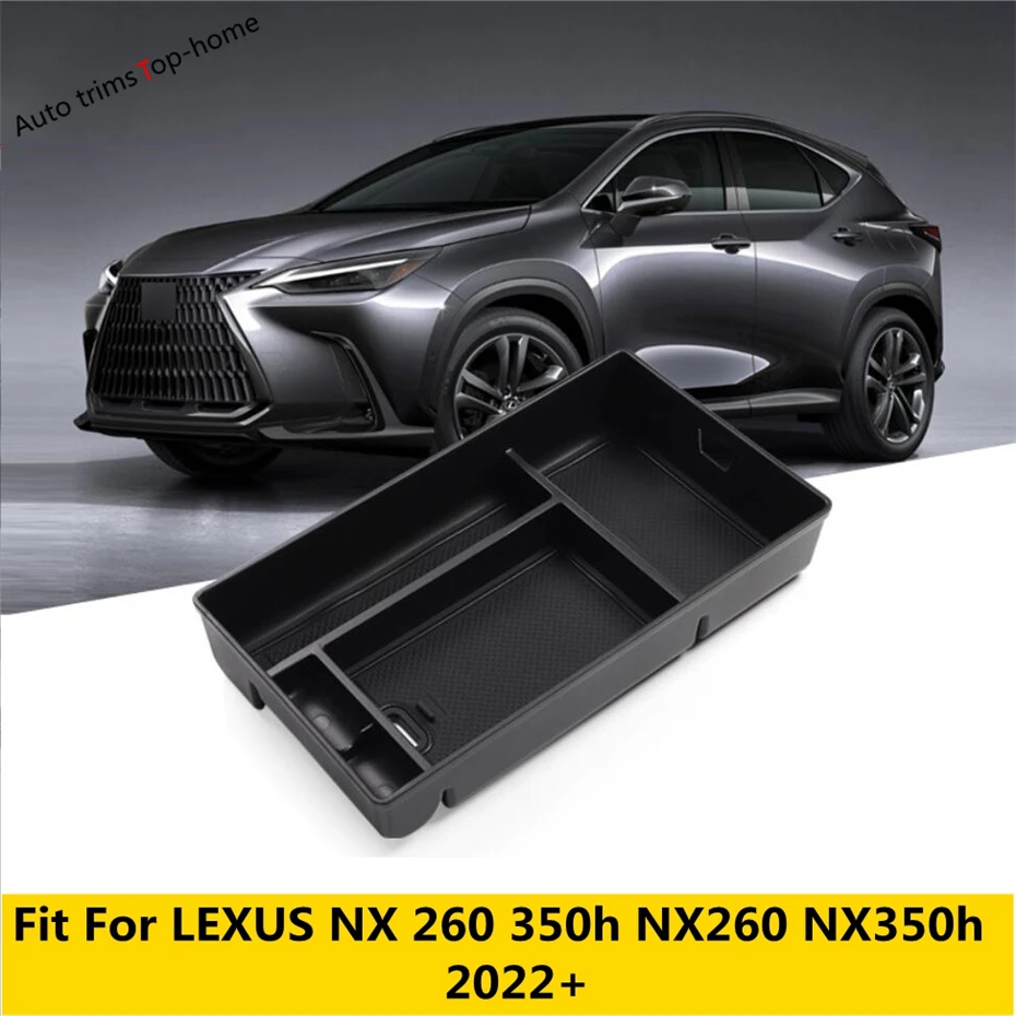 Central Control Storage Box Cover Trim For LEXUS NX 260 350h NX260 NX350h 2022 - 2024 Armrest Glove Tray Holder Pallet Container