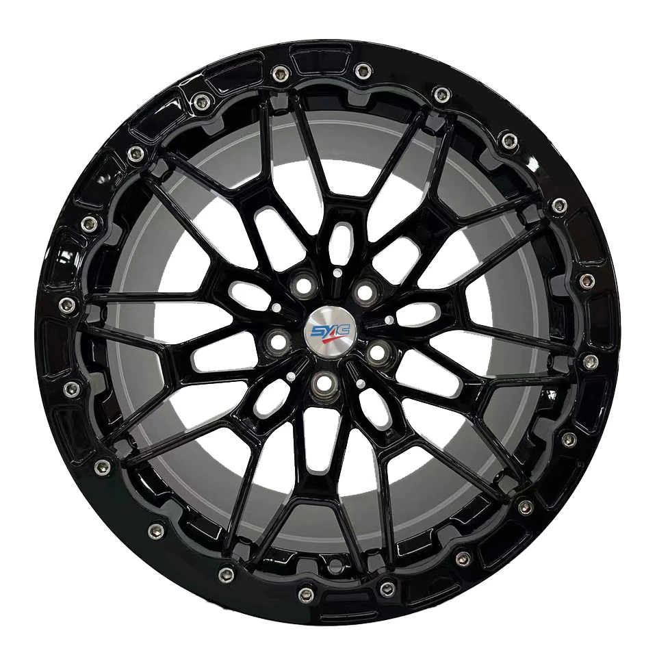 SYAC Custom 17-22 Inch Monoblock 5*100 5*112 5*120 5*114.3 High Quality Forged Aluminum Alloy Wheels In All Shapes And Colors