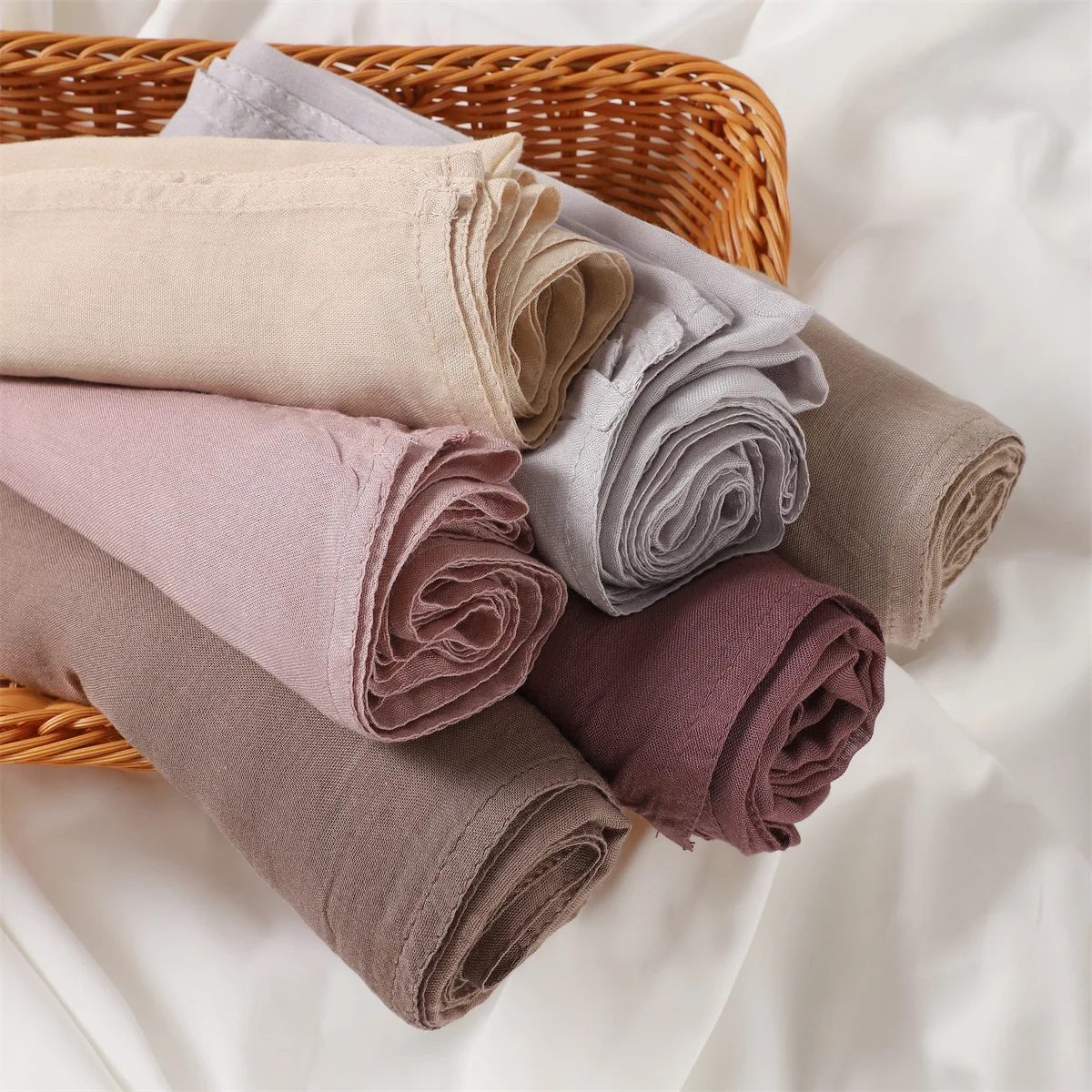 

2PCS/Set Jersey Hijab Inner Hat Muslim Women Headscarf Beanies Bonnet Tube Turban Head Wrap Shawls Scarf Underscarf Cap 70*175CM