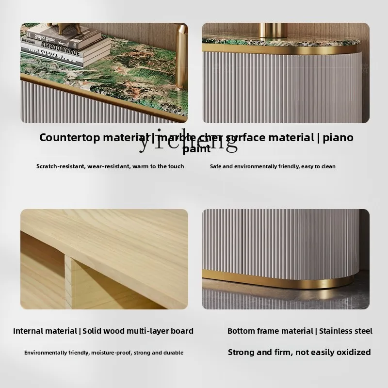 

LX Home Side Cabinet Storage Restaurant High-end Fashion High-end Paint Cabinet Furniture
