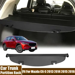 Car Rear Trunk partition Cover Security Shade Shield Curtain Retractable Cargo Cover For Mazda CX-5 2013 2014 2015 2016