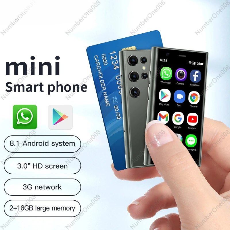 S23PRO Mini Smartphone 3.0 Screen 2G + 16G Android 3G Network WIFI Google Store GPSSOYE