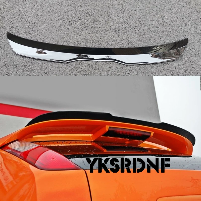 For Ford Focus ST ST225 Spoiler Extension Trunk Universal Rear Wing ABS Plastic Focus Roof Spoiler Car Accessories