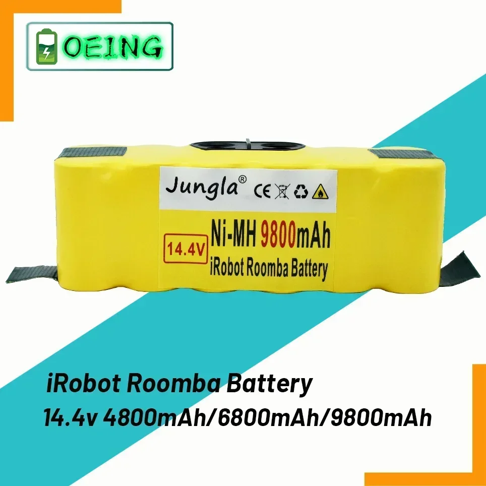 

New 4800/6800/9800mAh Battery for Irobot Roomba 500 600 700 800 900 Series vacuum cleaner Irobot Roomba 600 620 650 700 770 780