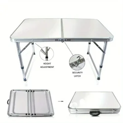 Aluminum Folding Table 4 ft Portable Indoor Outdoor Picnic Party Camping Tables