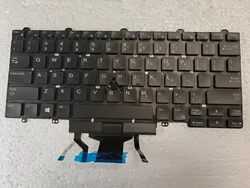 New For Dell Latitude E5450 7470 7490 5480 5488 7480 7490 US backlit Keyboard