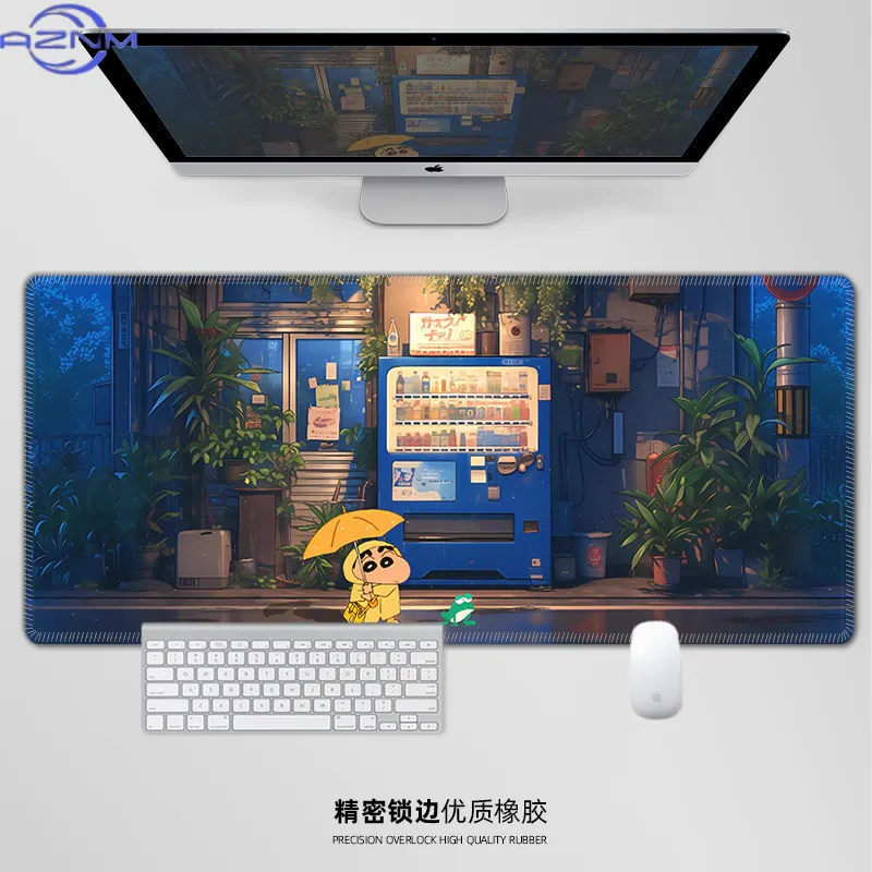 Crayon Shin-chan Mouse Pad XXL Cute Computer Office Desk Mat Cartoon Anime Game Mouse Pads
