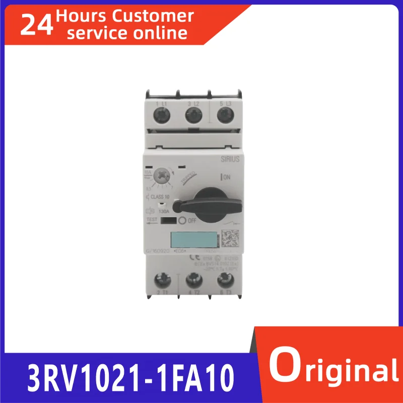 

New original circuit breaker 3RV1021-1FA10 3.5-5A 3RV1021-1FA15 3.5-5A