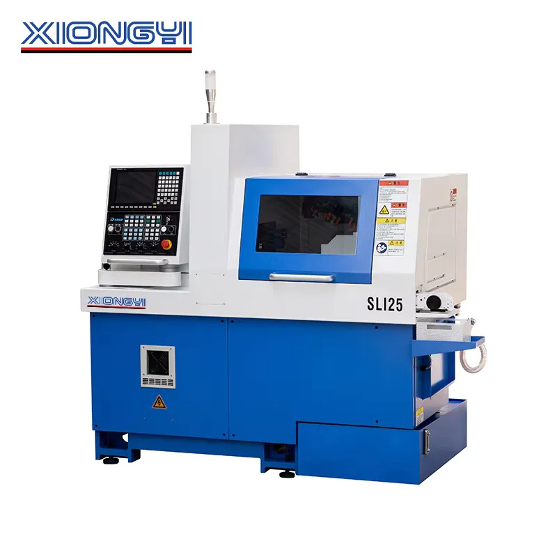 Tornio svizzero CNC Sl125 per metallo resistente sicuro e affidabile