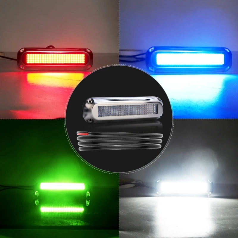 120 LEDs Universals Waterproof Navigations Boat Light For Truck Boat Stern Lamp Dropship