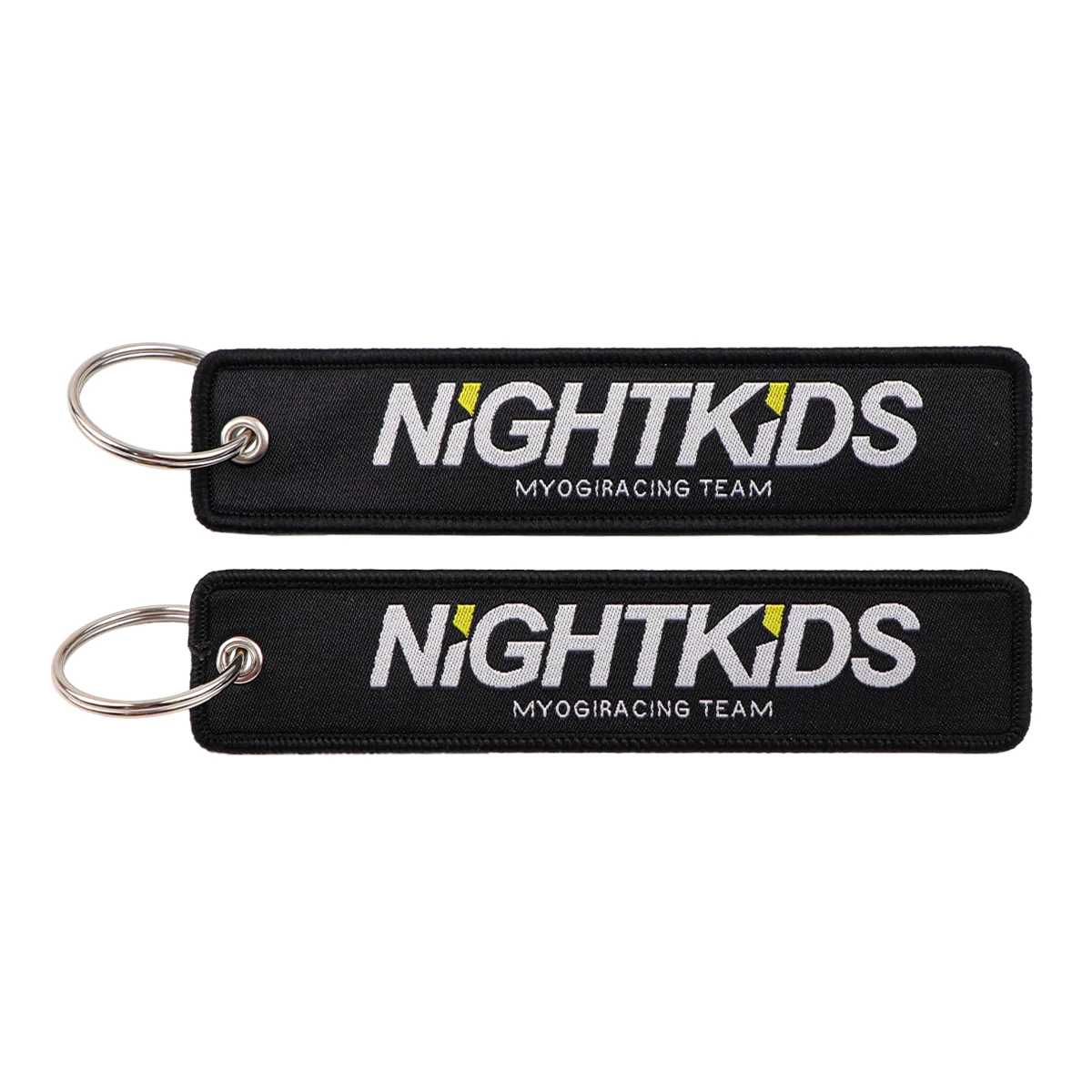Funny Quotes Series Embroidery Key Fobs Keychain