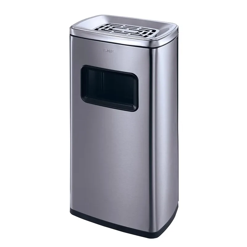 

Stainless steel vertical smoke extinguisher elevator entrance corridor commercial 30 liter large capacity deodorant filter with