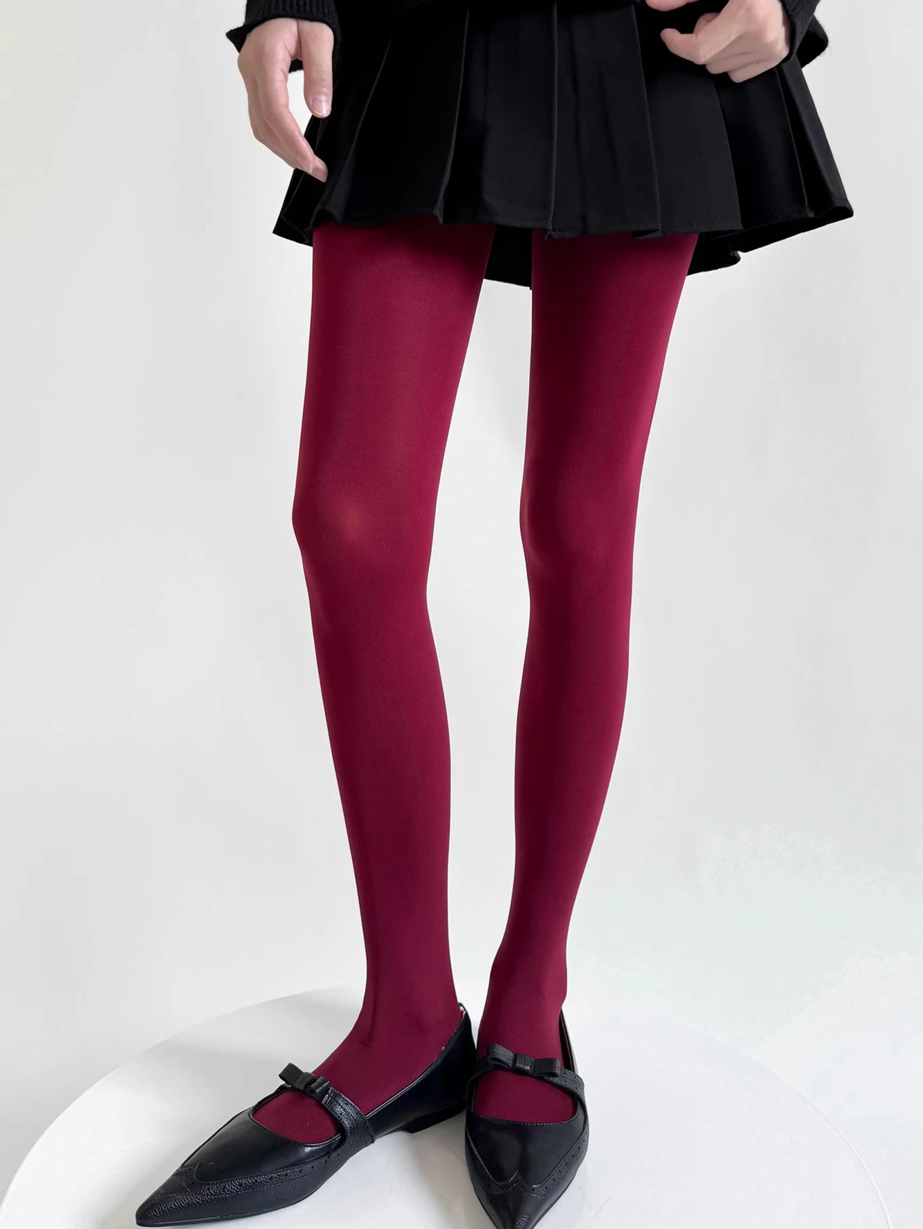 Tuularose 赤タイツ女性のセクシーなタイトなスーパーストレッチ大サイズパンスト女性スリム春秋冬レギンスストッキング Y2k