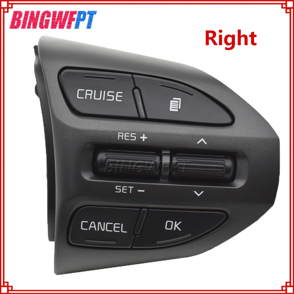 

BINGWFPT Car Steering Wheel Audio Cruise Control Buttons For Kia K5 Optima 2014-2015 Wth Backlight Button Switch