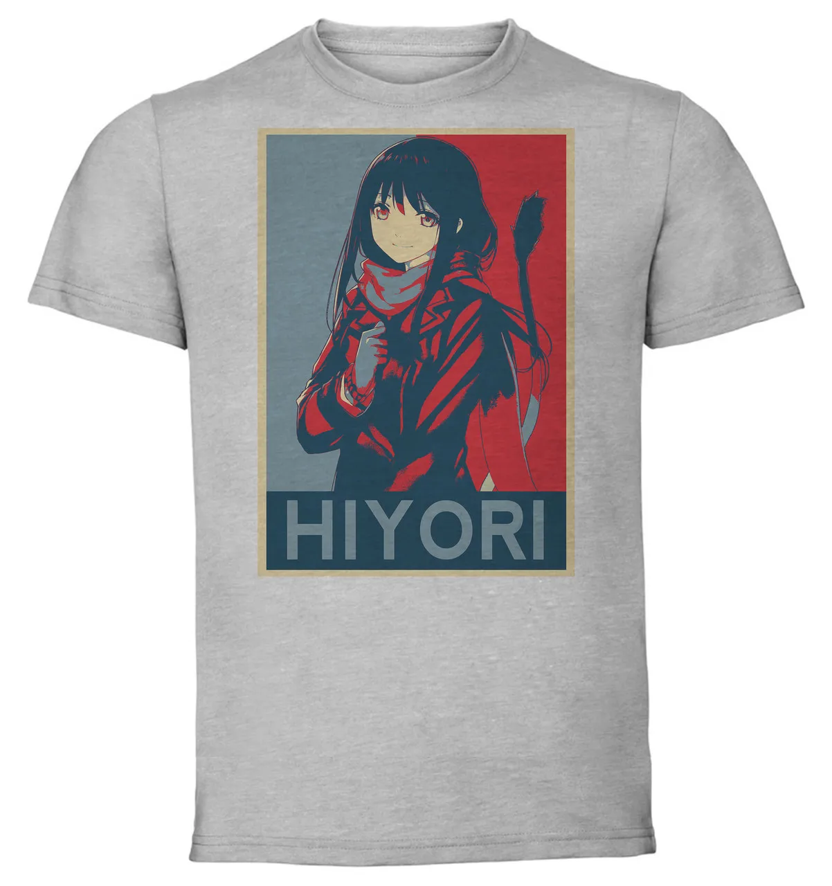 

T-Shirt Unisex Grey Propaganda Noragami Hiyori variant