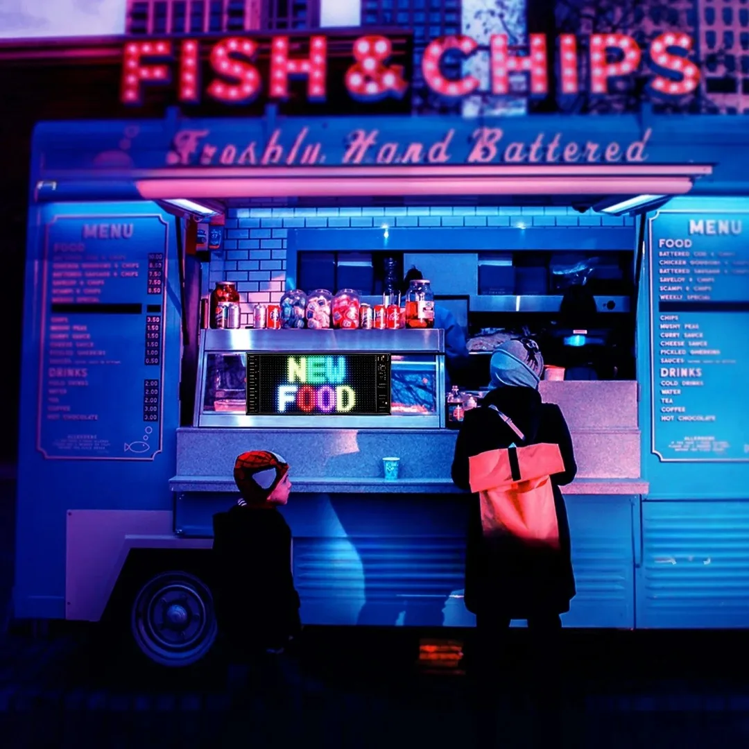 5V Auto LED Bildschirm Pixel Panel Display APP Steuerung DIY Text Muster Animation Hause Dekoration Spiel Zimmer Flexible LED Matrix Panel