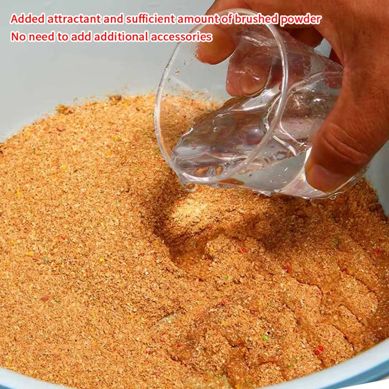 Natural Bait Processed Fishing Food Strong Flavor Groundbait Attractant Additive Scent Feed For Carp Crucian Catfish
