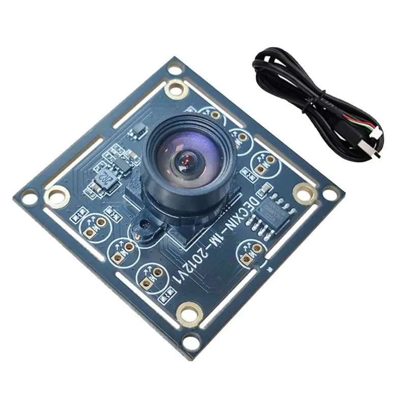 AT51-OV9732 USB Camera Module 720P 1MP 100 Degrees Face Recognition Image Acquisition For Raspberry Pi Orange Pi Camera 60Cm