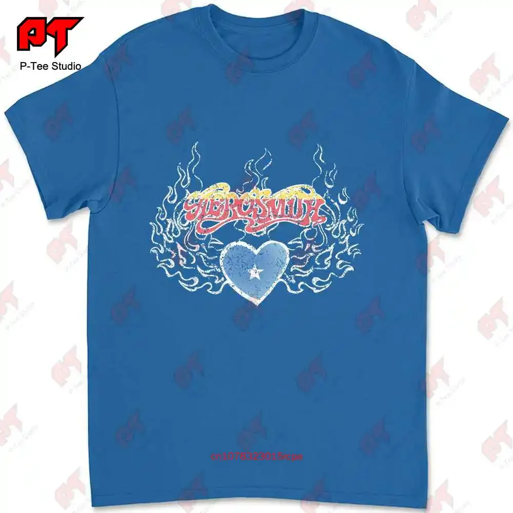 Aerosmith T Shirt Comfort Colors Band Vintage Concert 0HI3 image 3