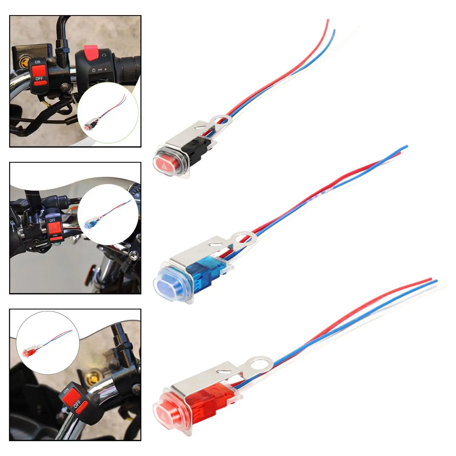 Hazard Light Switch Lightweight Maintenance Easy Installation Repair Direct Replaces Spare Parts Warning Controller Professional