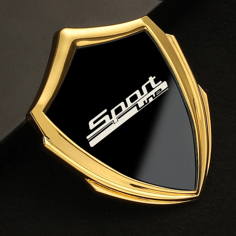 Автомобильные 3D наклейки, металлические аксессуары, автомобильный аксессуар для bmw sportline luxuryline f20 f30 f31 f32 f33 f34 f36 f45 f46 f48 x1 x3 x5 2